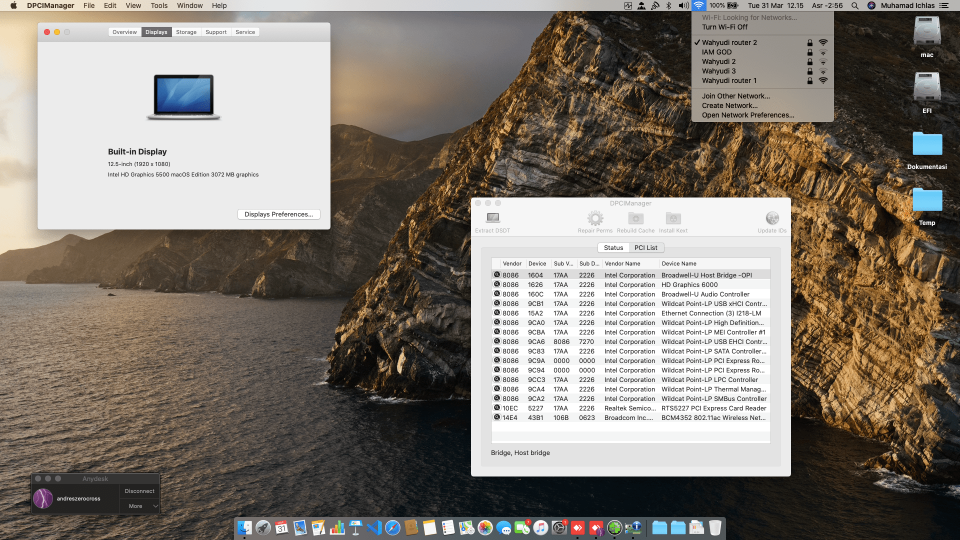 Lenovo Thinkpad X250 3rd [Broadwell   Intel HD 5500] 2